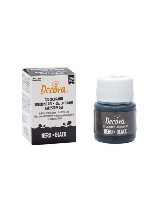 Decora Gel colorante intenso nero