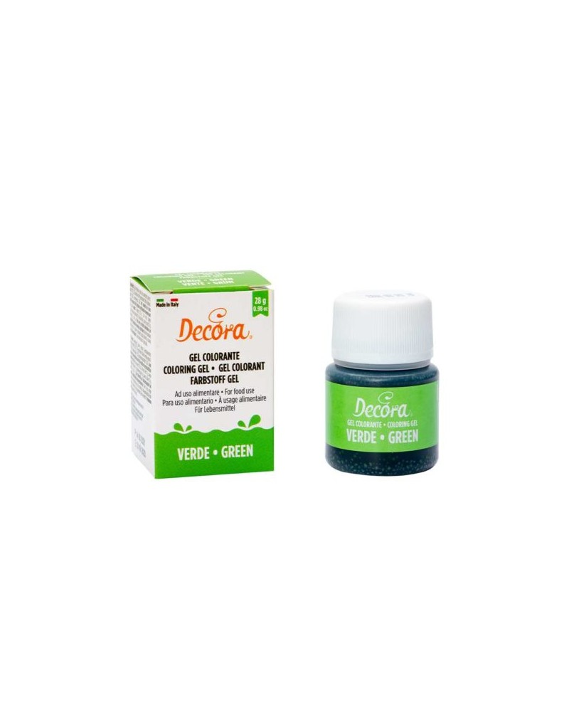 Decora Gel colorante intenso verde foglia