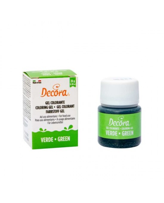 Decora Gel colorante intenso verde foglia