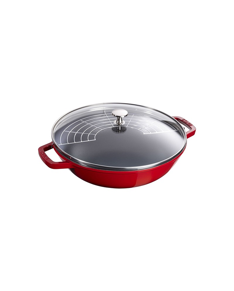 Staub Wok ciliegia d. 30