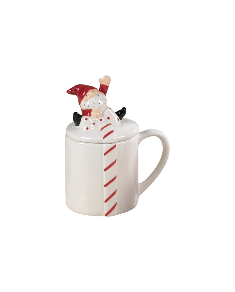 Mascagni Mug babbo natale con coperchio