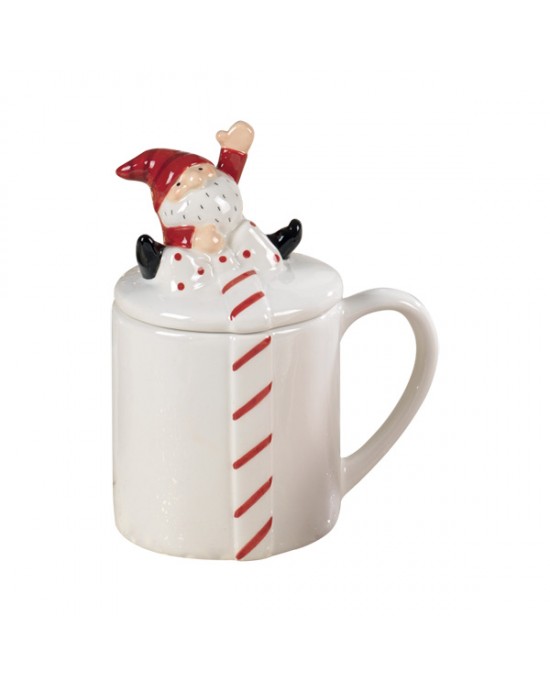 Mascagni Mug babbo natale con coperchio