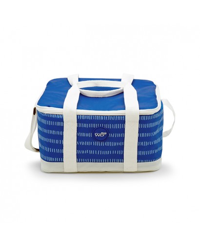 WD Lunch bag borsa termica bianco/blu 10 l