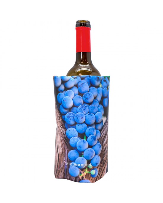 Vin Bouquet Borsa termica bottiglie tema uva nera