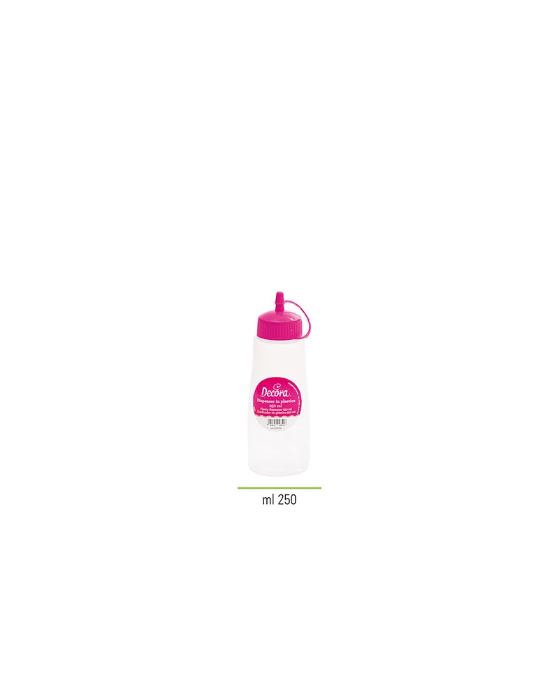 Decora Dispenser con tappo fucsia 250 ml