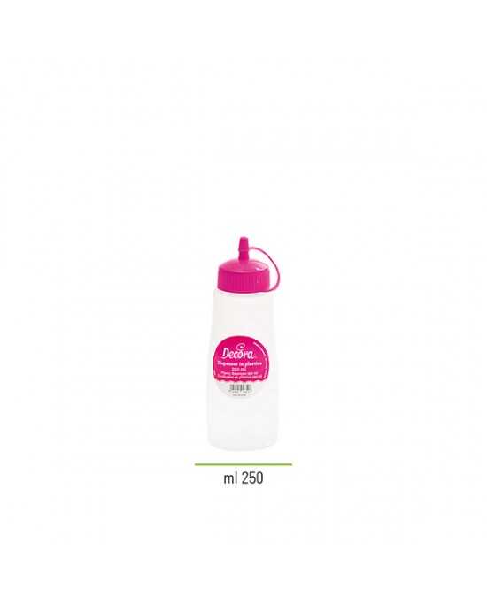 Decora Dispenser con tappo fucsia 250 ml