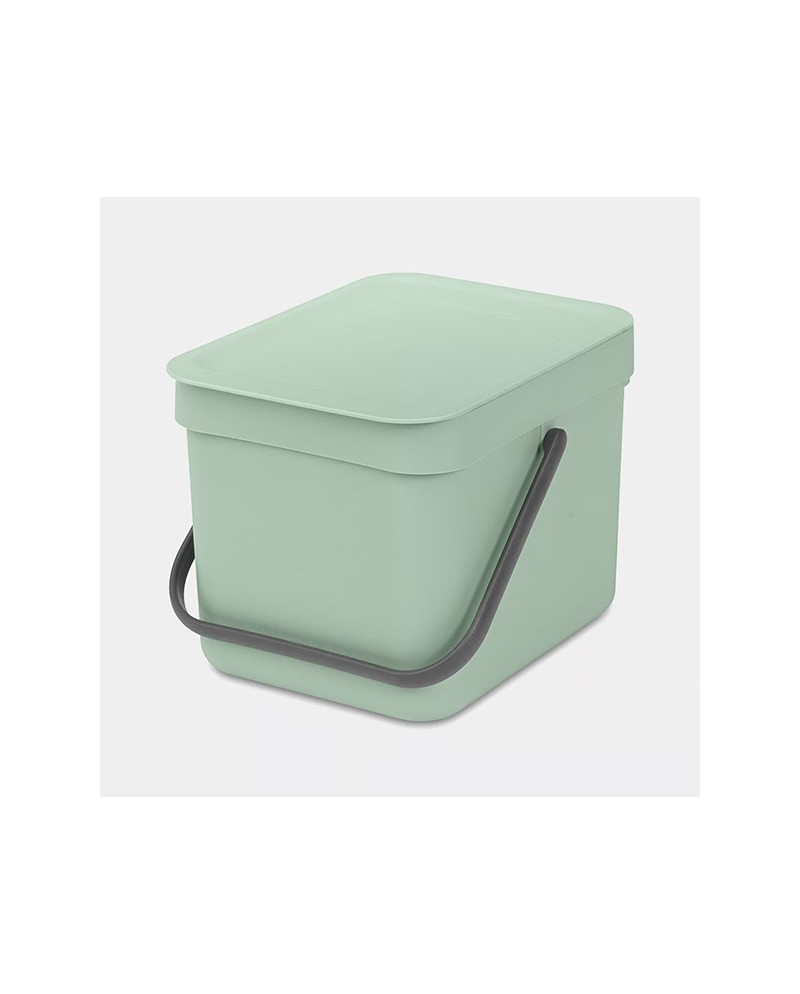 Brabantia Sort & Go pattumiera 6 l plastica verde giada