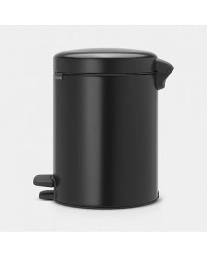 Brabantia Newicon pattumiera a pedale 3 l acciaio nero