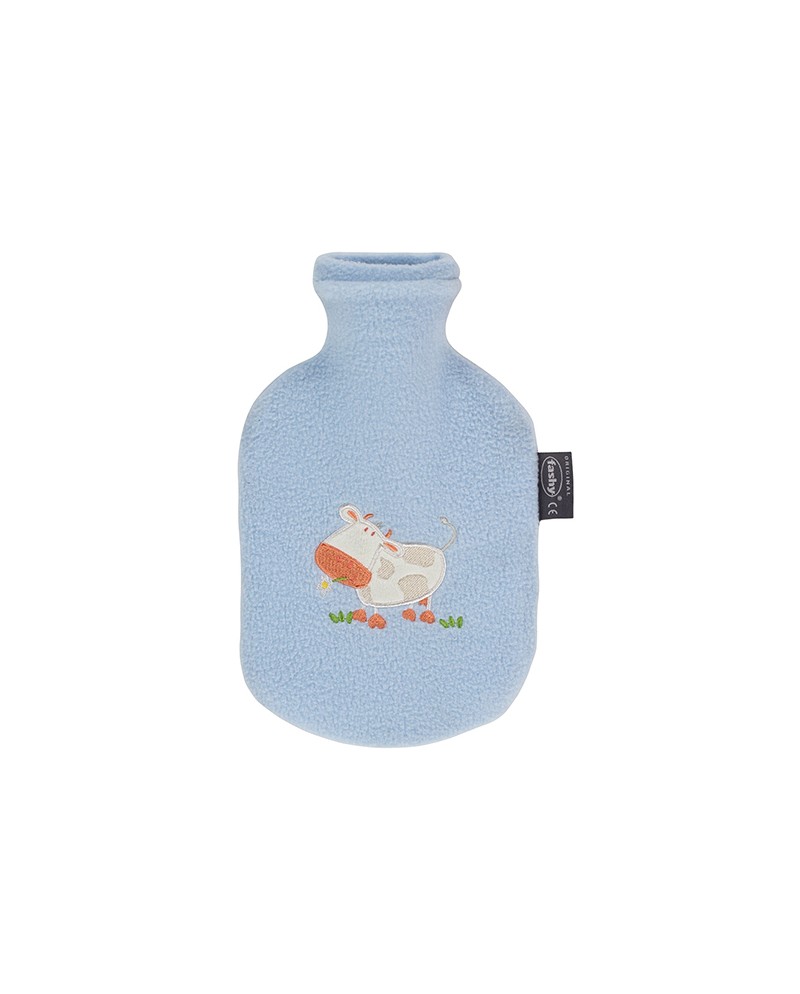 Fashy Borsa acqua calda ricoperta azzurra