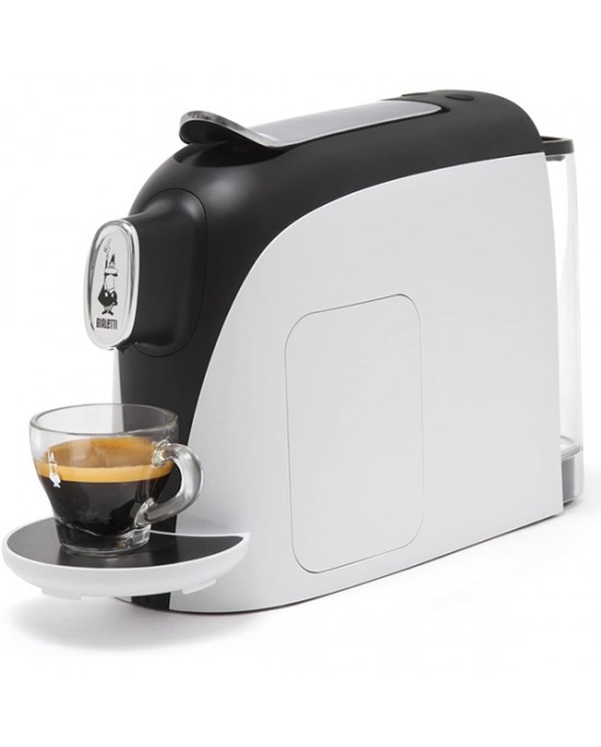 Bialetti Bundle macchina caffè espresso bianca + 32 capsule