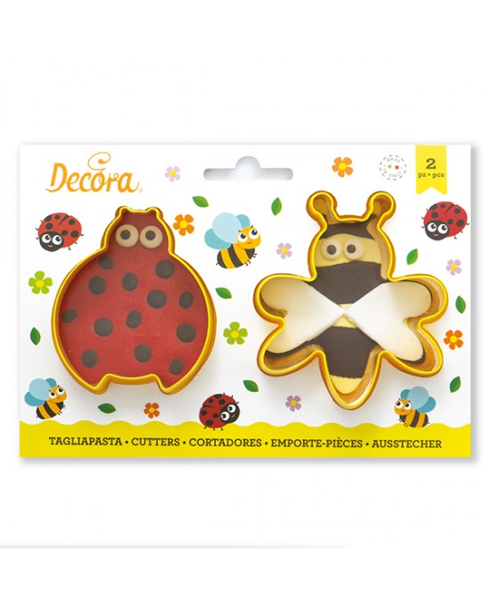 Decora Tagliapasta coccinella e ape