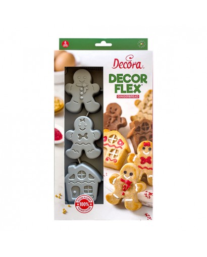 Decora Stampo silicone gingerbread