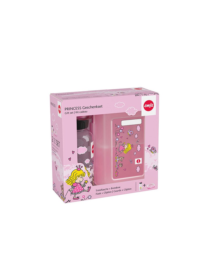 Emsa Set clipbox e borraccia princess